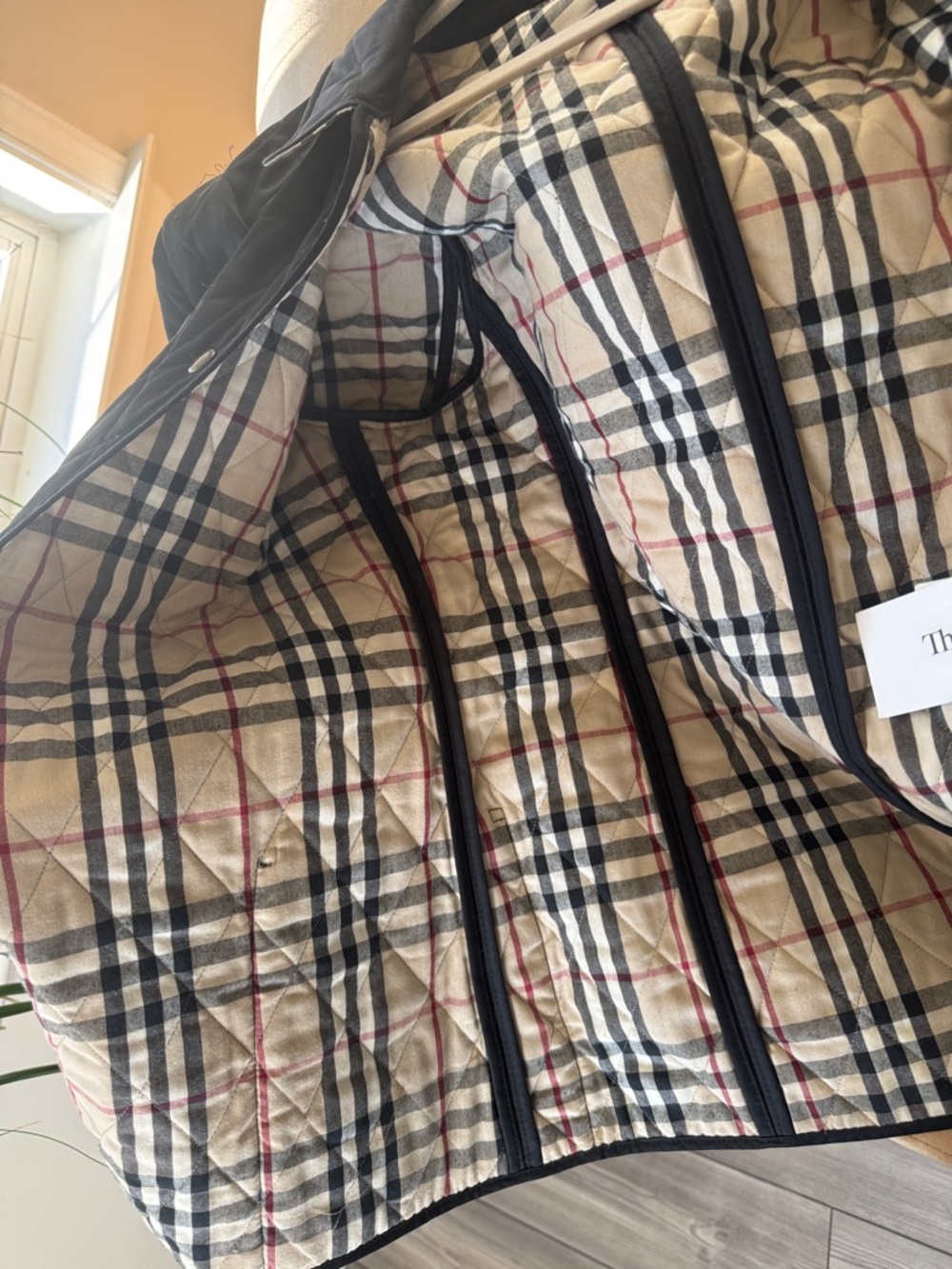 Vintage Burberry Britt Quilted Jacket Sz L - Picture 10 of 13